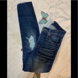 Madewell 9” high rise skinny jeans